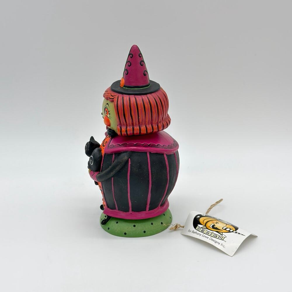 Bethany Lowe Johanna Parker Hagatha And Jack Spooks Jar Halloween Decor NEW - Picture 10 of 11